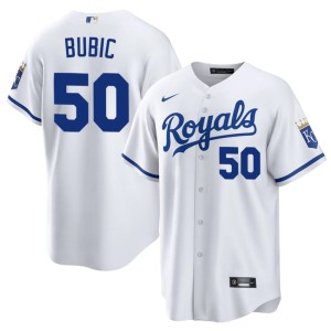 Kris Bubic KCR Mens White Replica #50 Jersey 970431-736