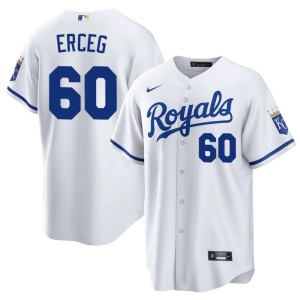 Game The Crowns #60 White Men's Lucas Erceg Jersey 959144-505