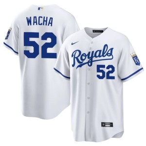 KC Limited Michael Wacha White Mens #52 Jersey 317138-143