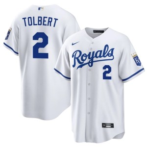 Tyler Tolbert The Boys in Blue #2 Mens Limited White Jerseys 785588-680