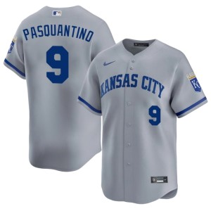 Men Kansas City Royals Vinnie Pasquantino #9 Gray 2026 Jersey 723716-908