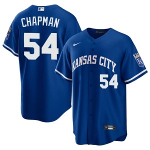 2026 Royals Aroldis Chapman #54 Royal Men Jerseys 744457-395