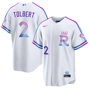City Connect KCR Men Authentic #2 White Tyler Tolbert Jersey 797542-393