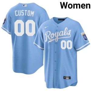 Official The 'Yals Blue Women's Custom #00 Jersey 888796-969