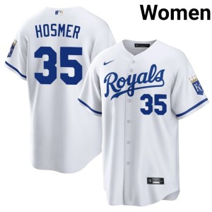 Game Eric Hosmer The Boys in Blue White #35 Womens Jerseys 629457-294
