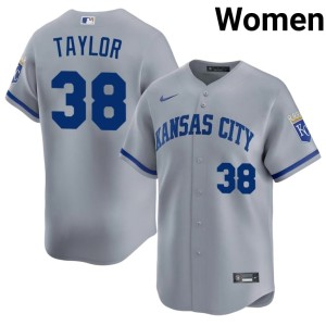 Women's KCR 2026-27 Josh Taylor Gray #38 Jersey 821396-499