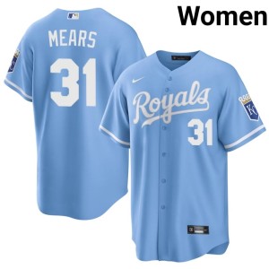 Nick Mears The 'Yals Player Blue #31 Women's Jersey 112529-353