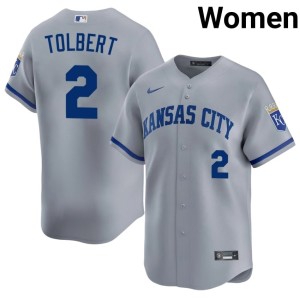 Gray Women's The 'Yals #2 Tyler Tolbert Replica Jerseys 877459-736