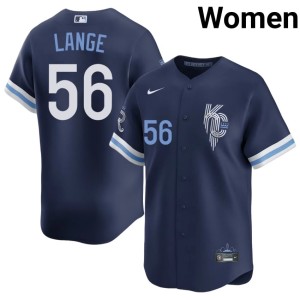 City Connect 2026-27 Alex Lange #56 Navy Women The Crowns Jersey 291228-954