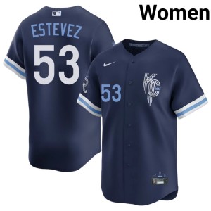 City Connect #53 The Blue Crew Womens Navy 2026 Carlos Estevez Jersey 802362-479