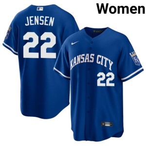 Carter Jensen Player The Crowns #22 Royal Women's Jersey 858824-704