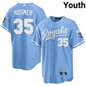 Eric Hosmer Blue 2026 The Boys in Blue Youth #35 Jerseys 274921-505