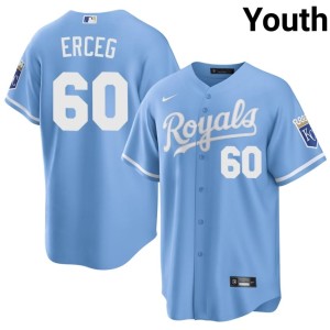 Lucas Erceg New #60 Blue The Blue Crew Youth Jerseys 722156-506