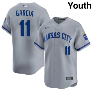 Gray Youth #11 The Boys in Blue Maikel Garcia Replica Jersey 434189-359