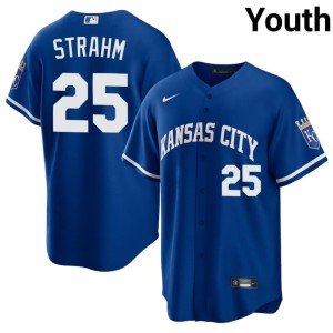 Royal Matt Strahm #25 Kansas City Royals Youth 2026-27 Jersey 304212-730