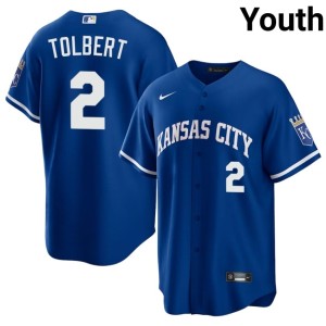 #2 Royal The Boys in Blue Youth Authentic Tyler Tolbert Jersey 222031-584