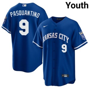 Kansas City Royals Youth Royal Vinnie Pasquantino #9 Popular Jerseys 255629-387